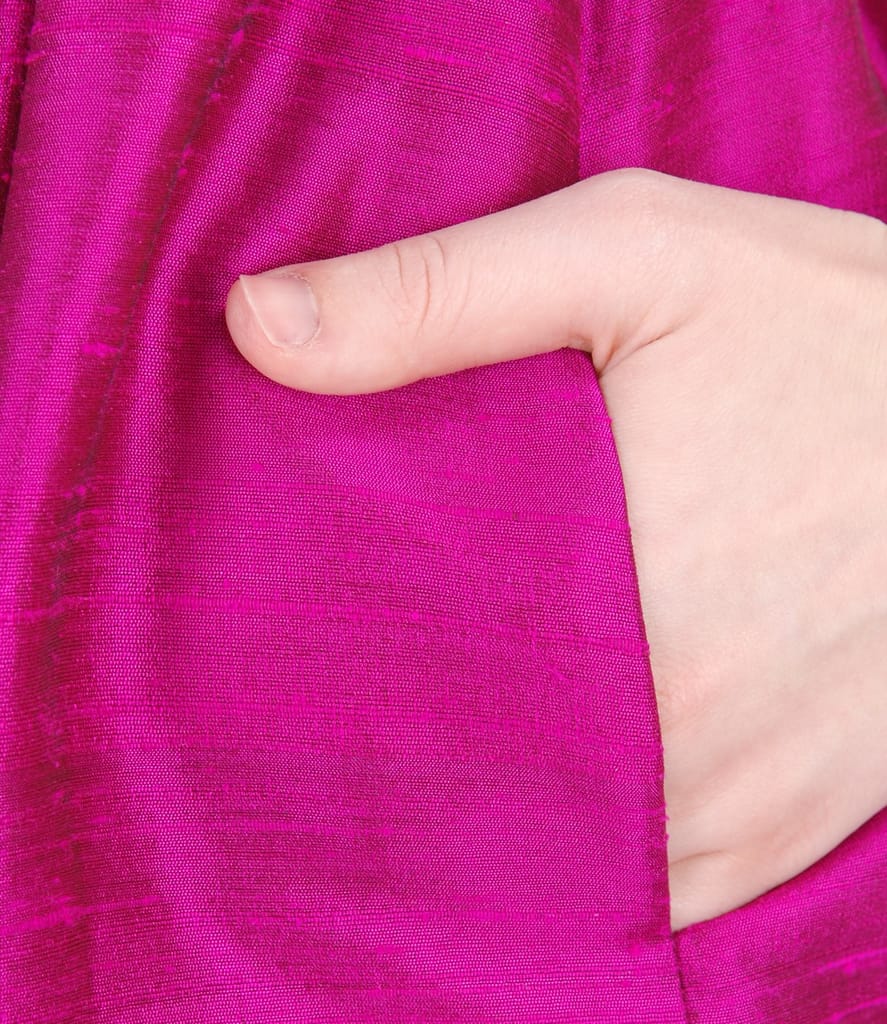 Rochie de seara evazata din tafta de matase cu cristale