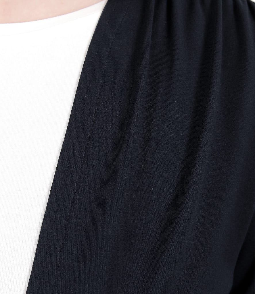 Bluza din jerse elastic legata cu cordon