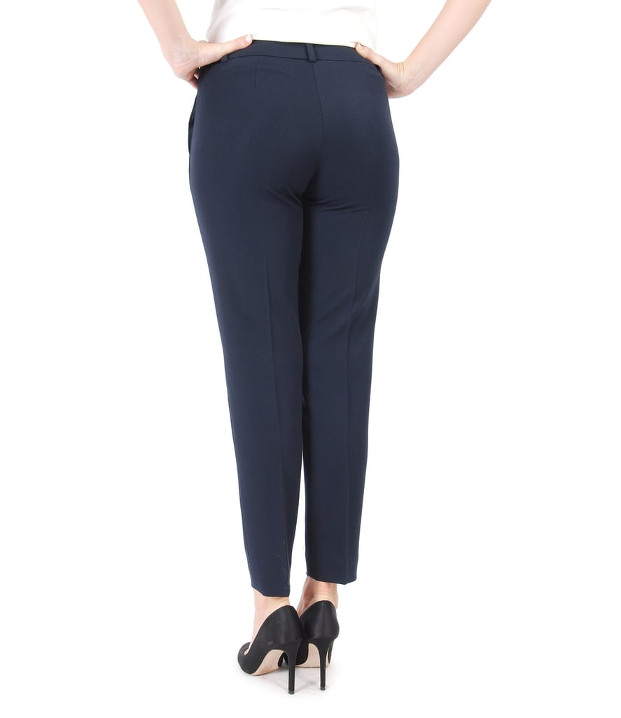 Pantaloni pana din stofa elastica