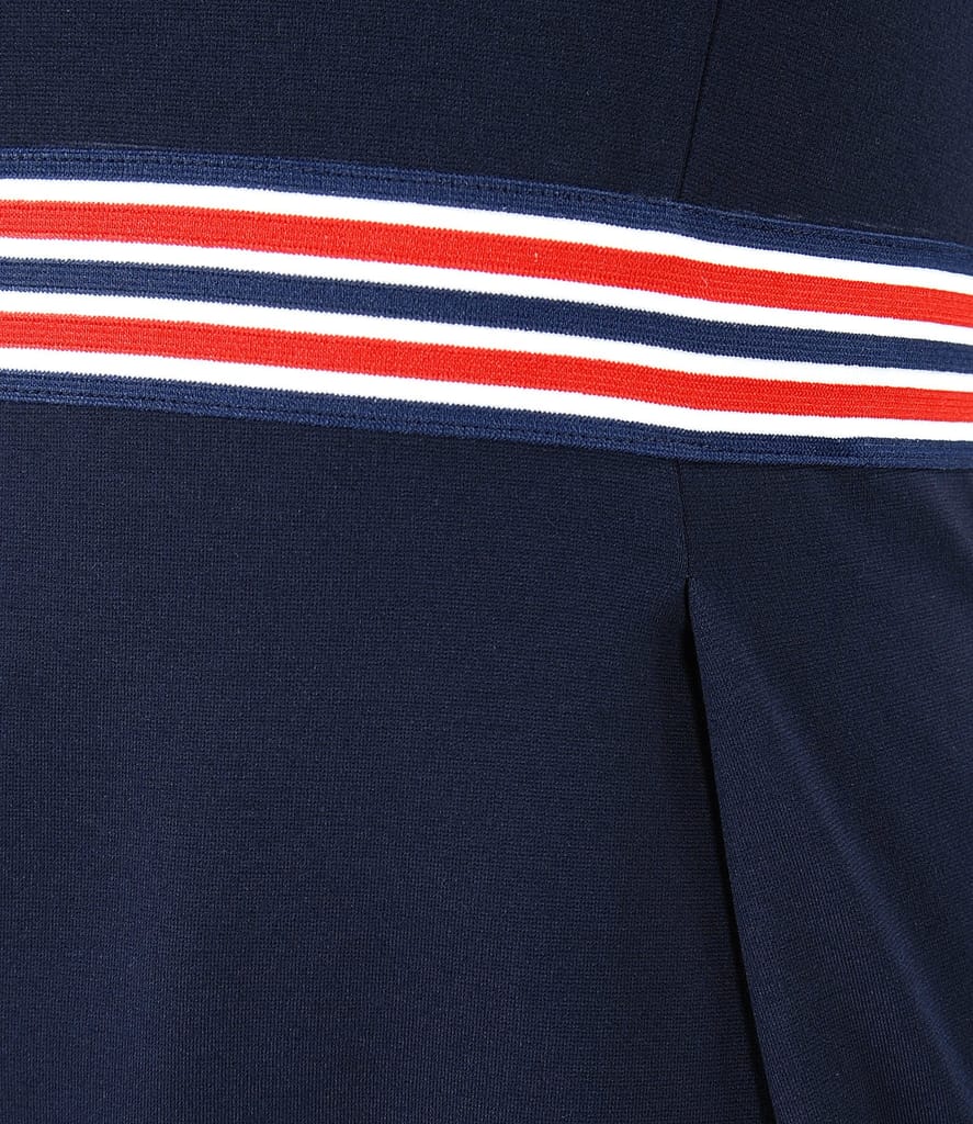 Rochie din jerse elastic gros cu garnitura elastica