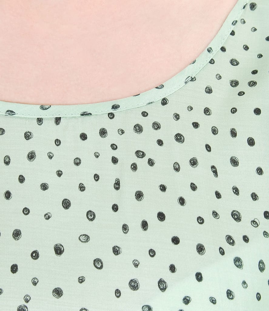 Bluza cu fata din viscoza imprimata