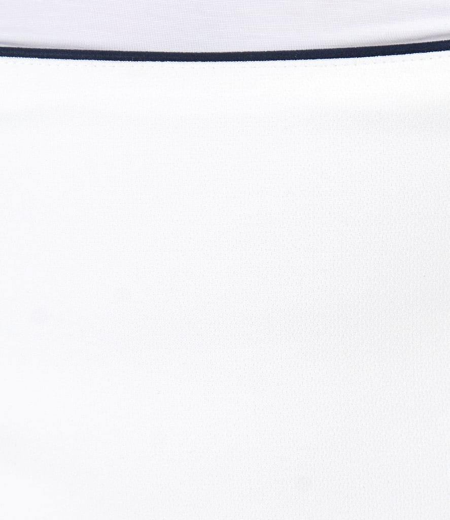 Fusta eleganta cu garnitura bleumarin