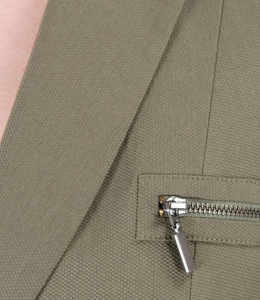 Sacou elegant din bumbac texturat