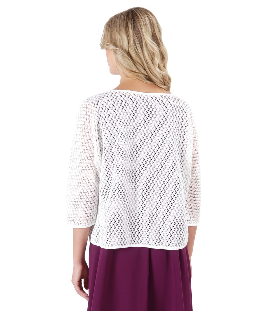 Bolero din dantela cu bumbac