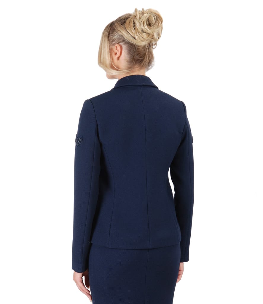 Sacou office din stofa texturata