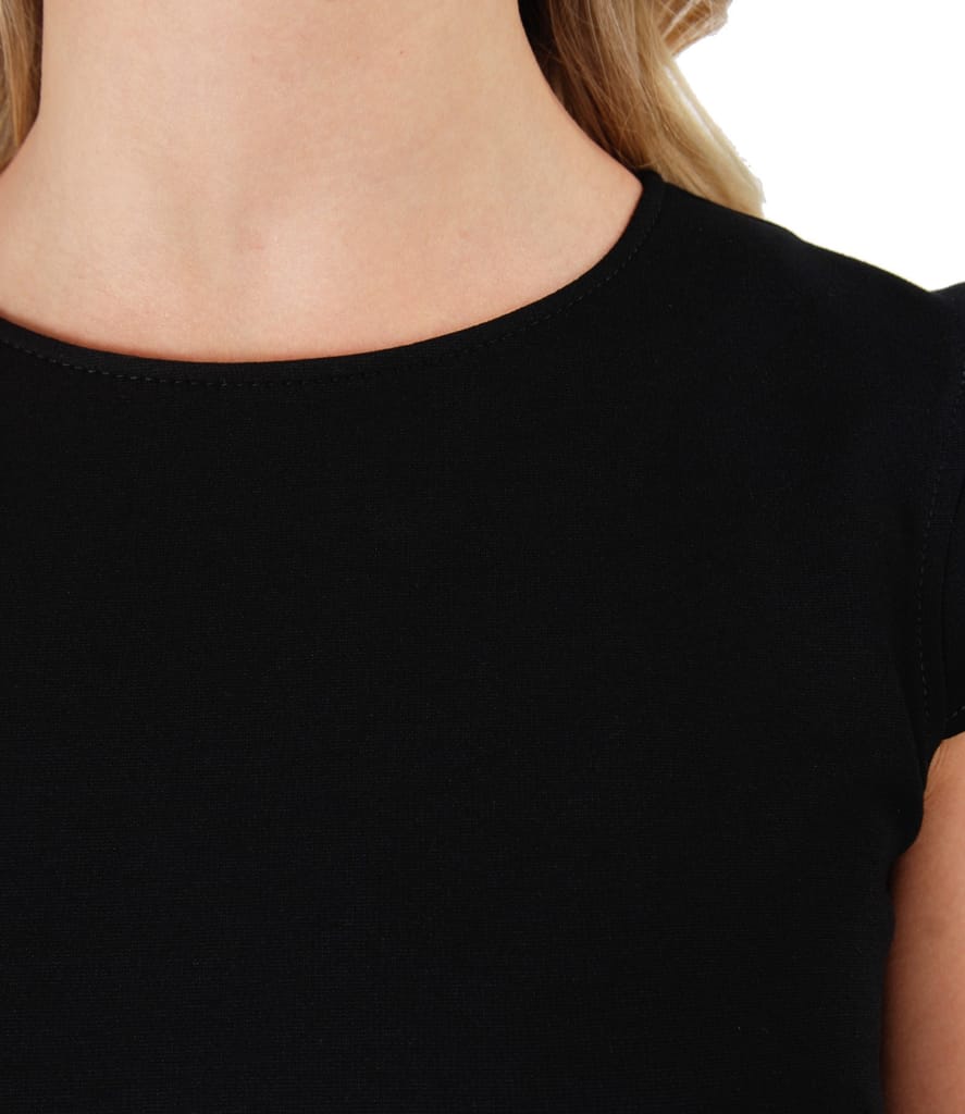 Rochie midi din jerse elastic gros