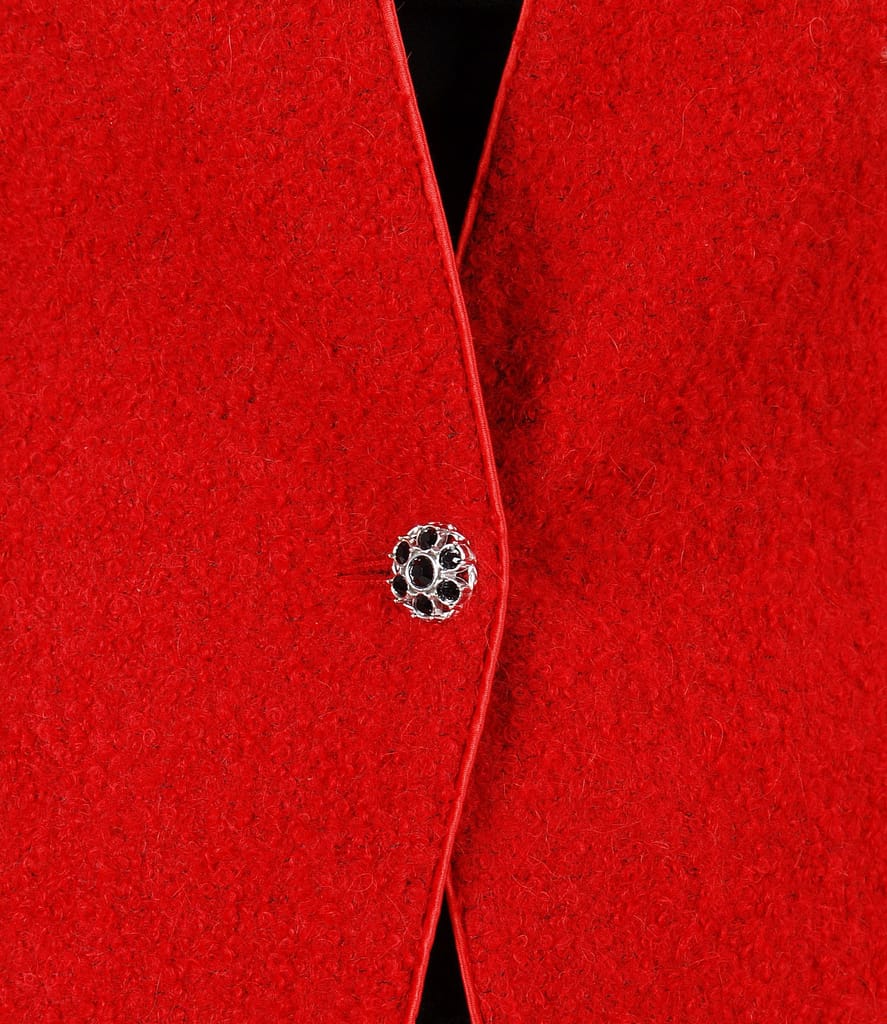 Sacou din bucle cu lana si alpaca