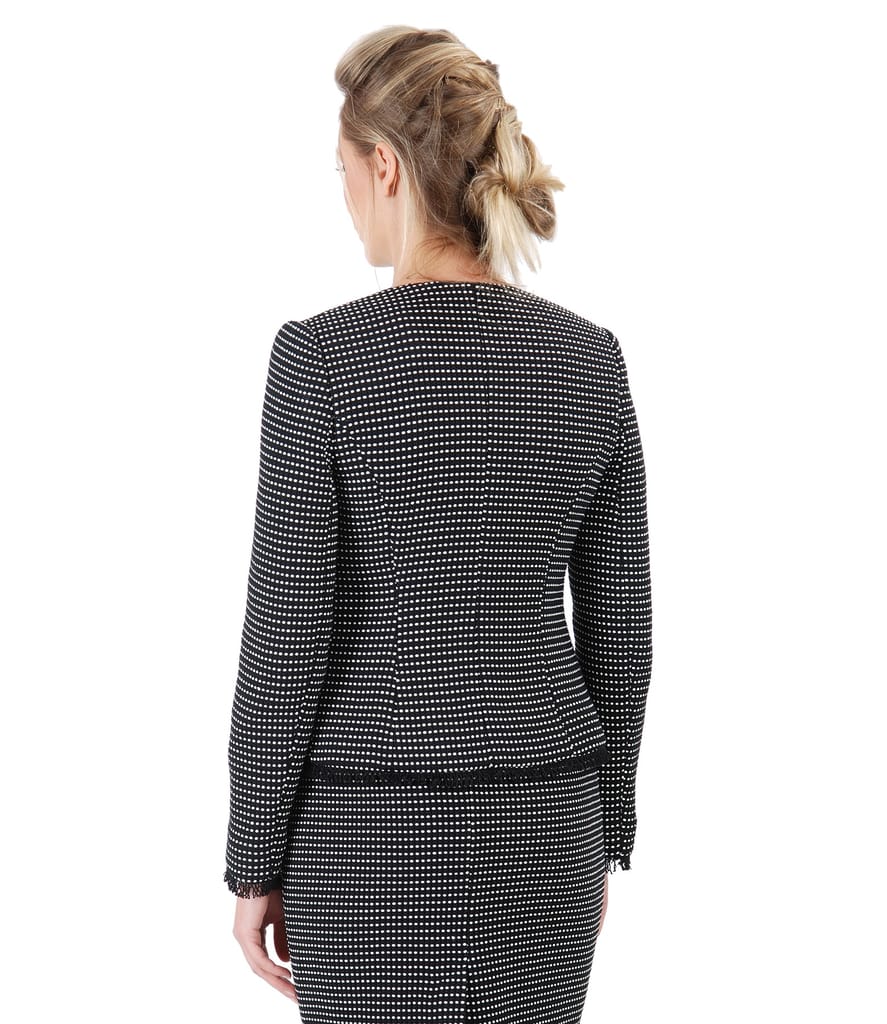 Sacou elegant din bucle cu bumbac