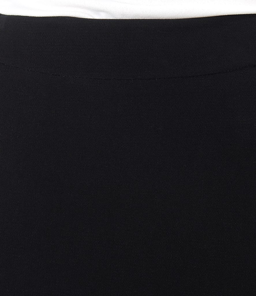 Fusta office din stofa elastica