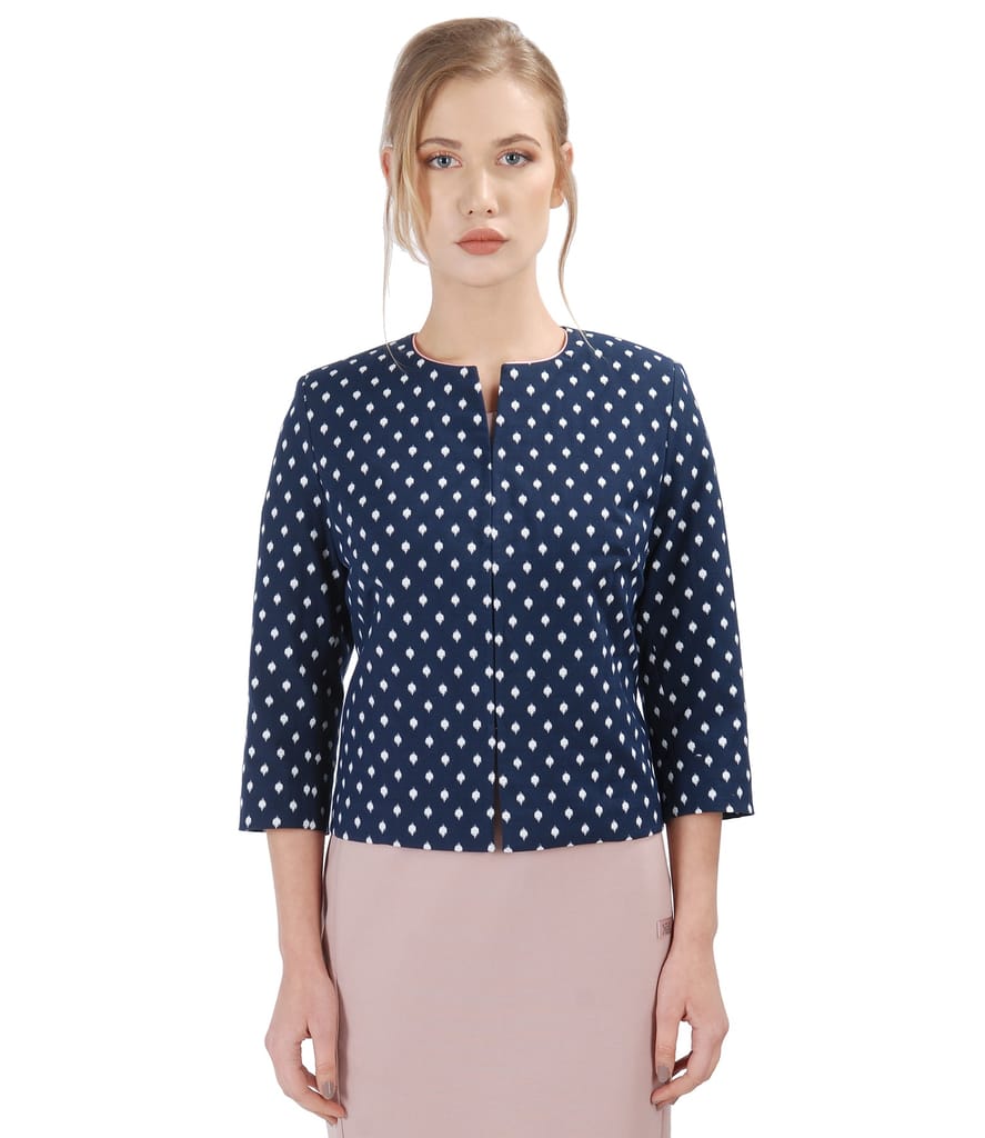 Sacou elegant cu bumbac elastic