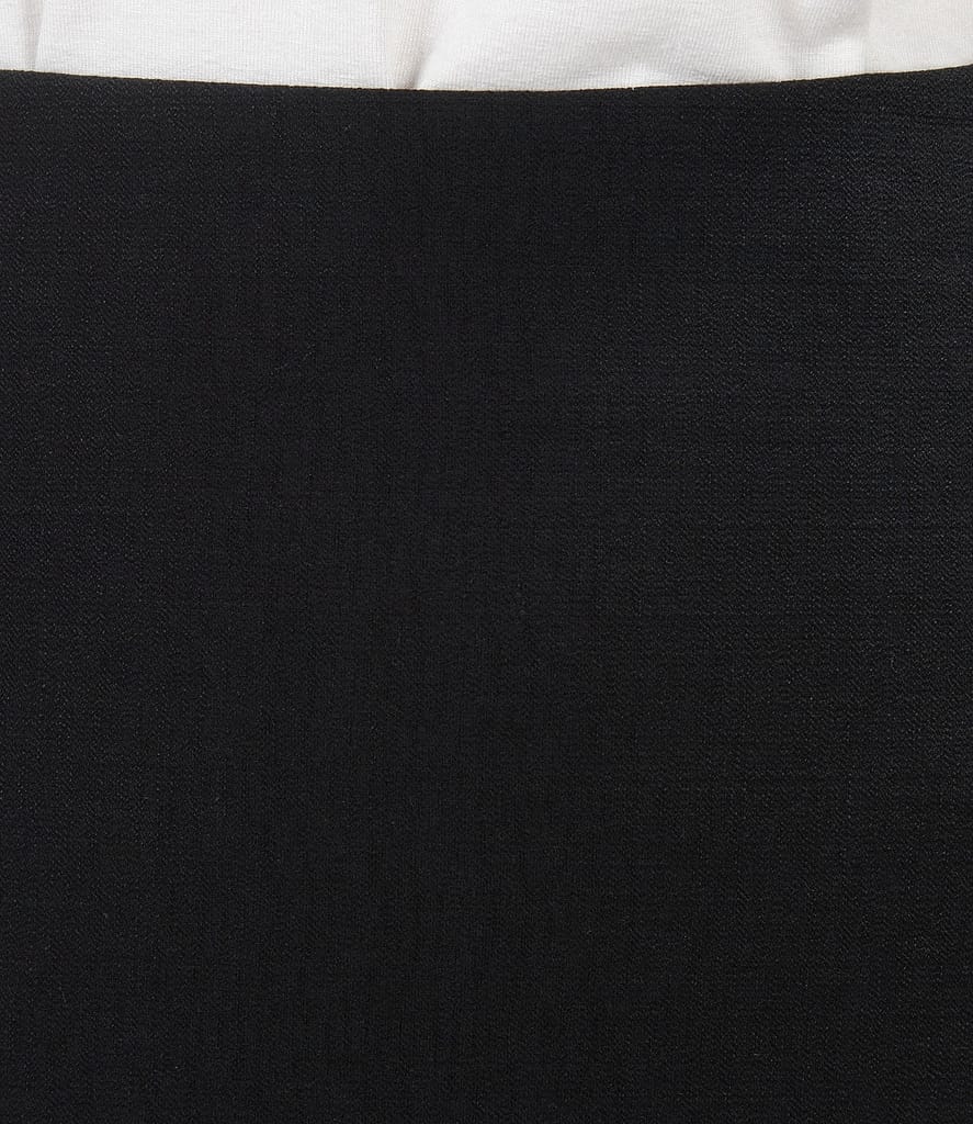 Fusta midi cu slit cu fermoar