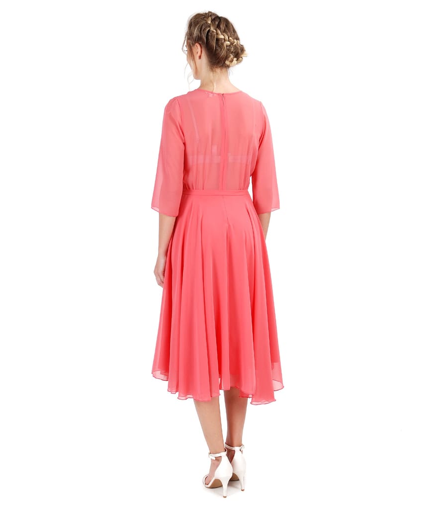 Rochie eleganta din voal