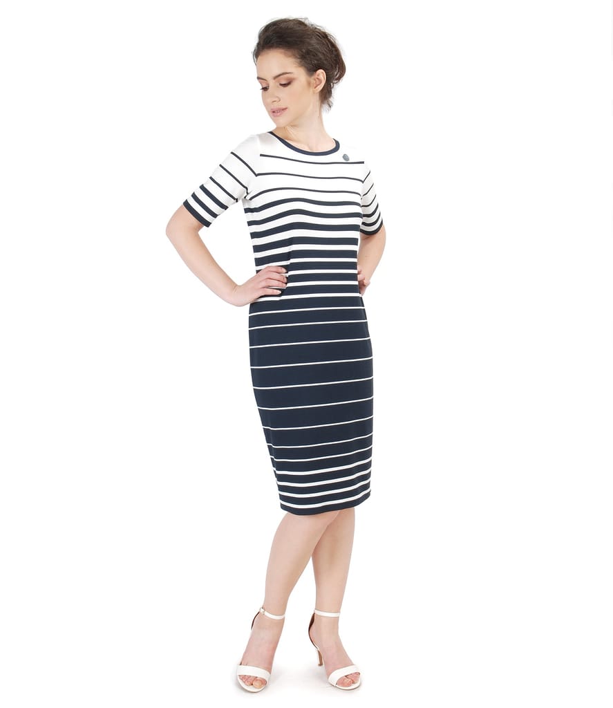 ROCHIE NAVY DIN JERSE CU DUNGI INEGALE