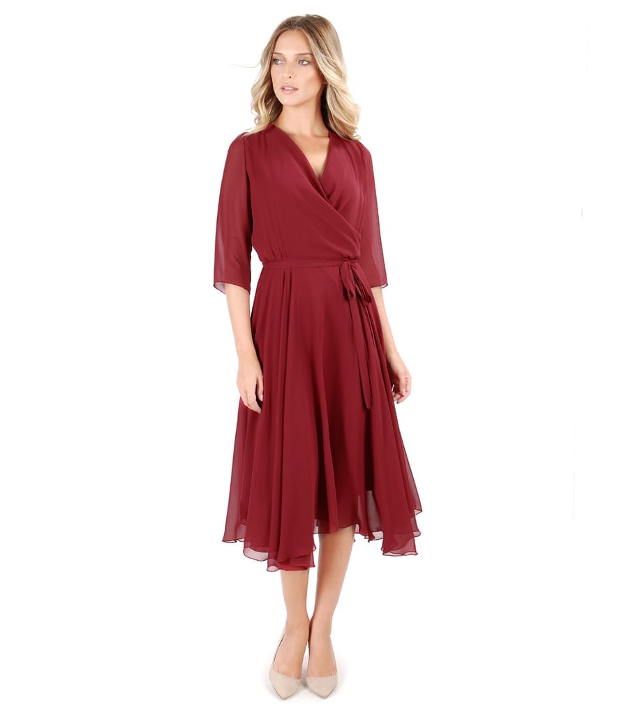 Rochie eleganta din voal