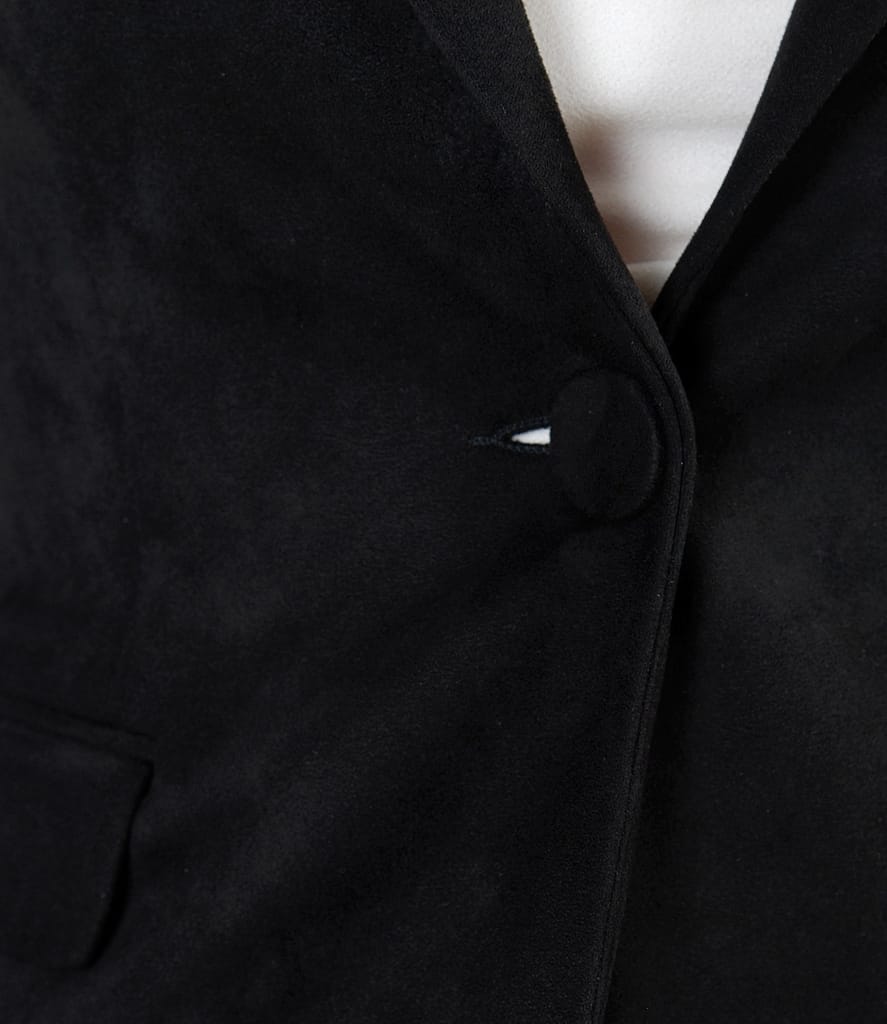 Sacou din stofa cu aspect catifelat