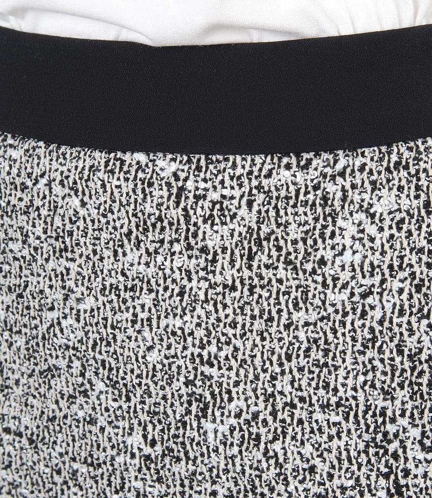 Fusta office din bucle cu bumbac