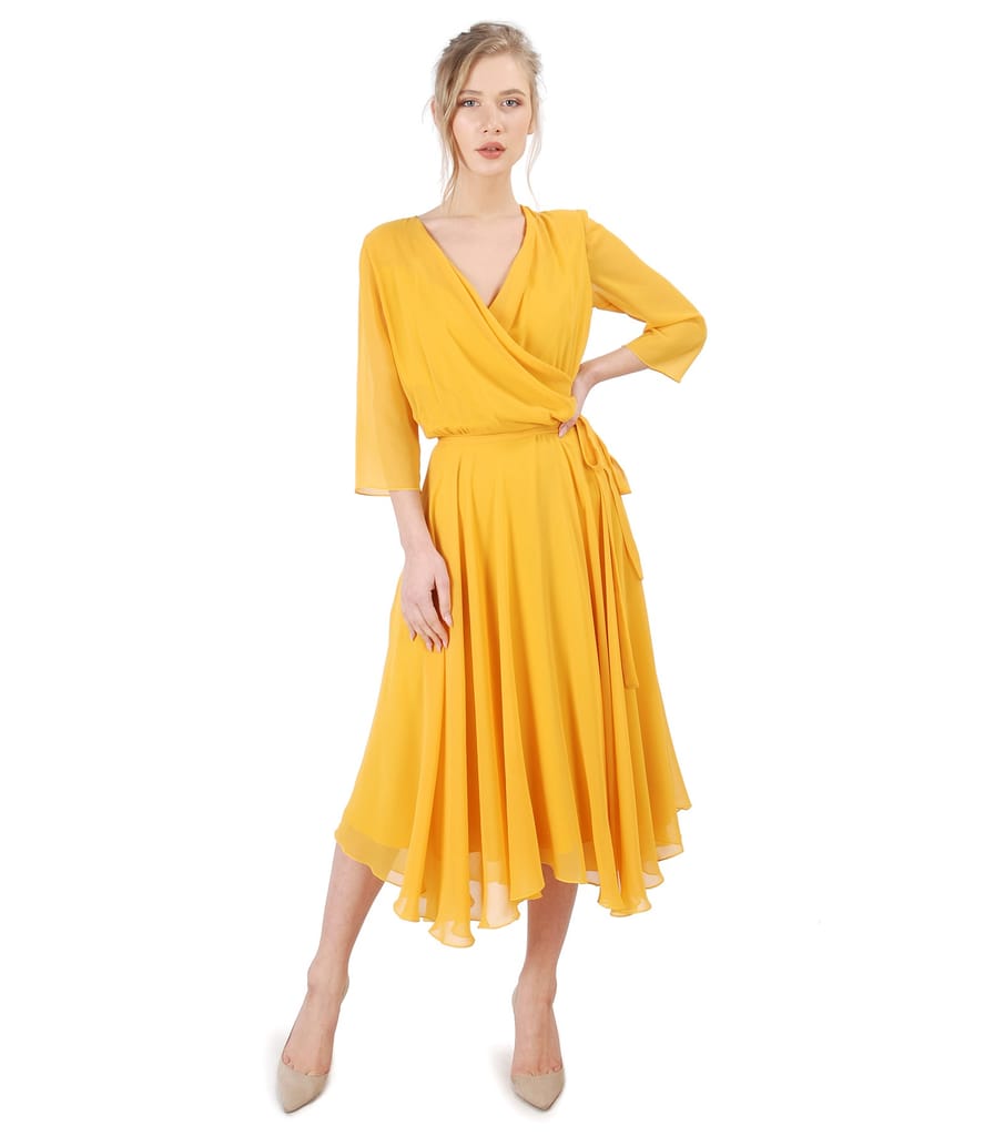 Rochie eleganta din voal