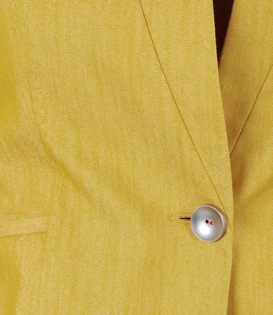 Sacou din denim cu cusatura decorativa