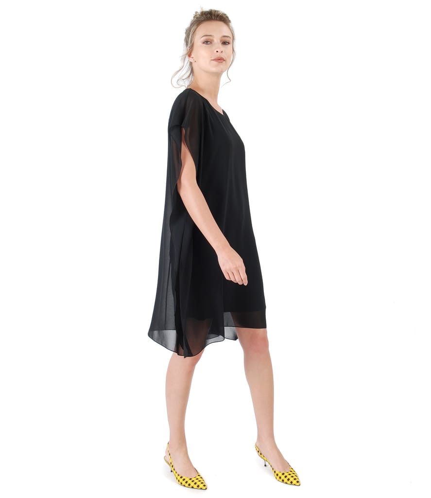 Rochie fluture din voal