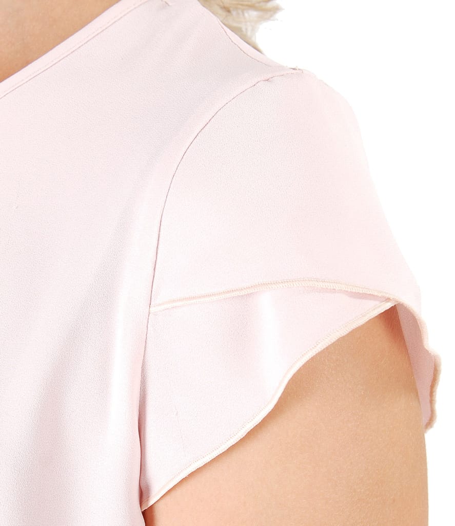 Bluza eleganta cu falduri pe fata