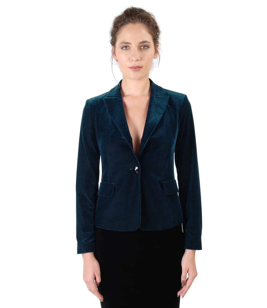 Sacou elegant din catifea