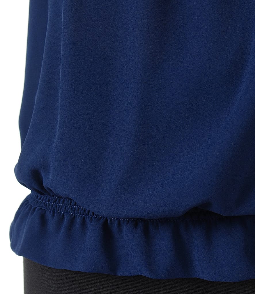 Bluza eleganta cu falduri pe fata