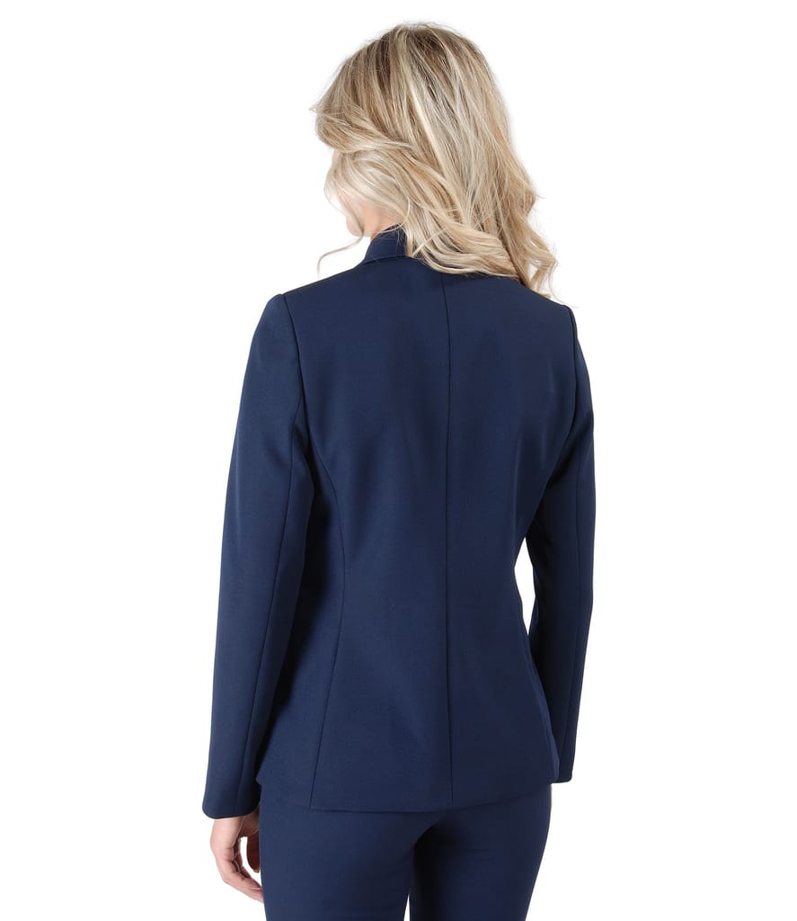 Sacou office cu fermoar decorativ