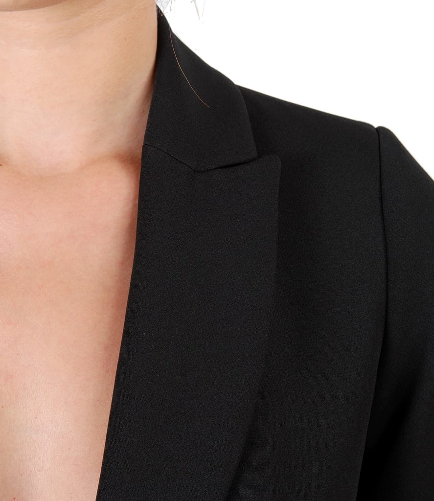 Sacou office cu fermoar decorativ