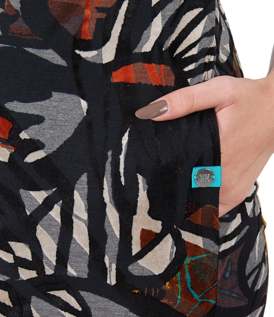 Rochie din catifea brocata cu motive florale