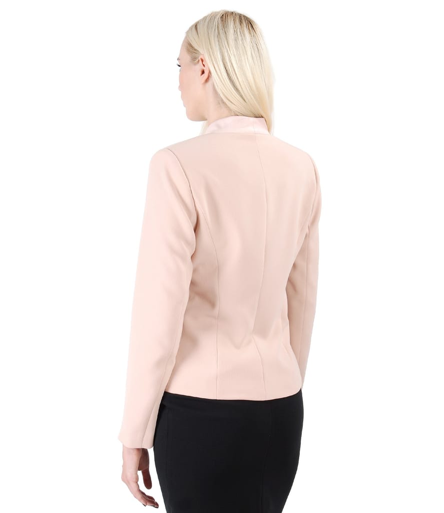 Sacou de ocazie cu aplicatie de cristale