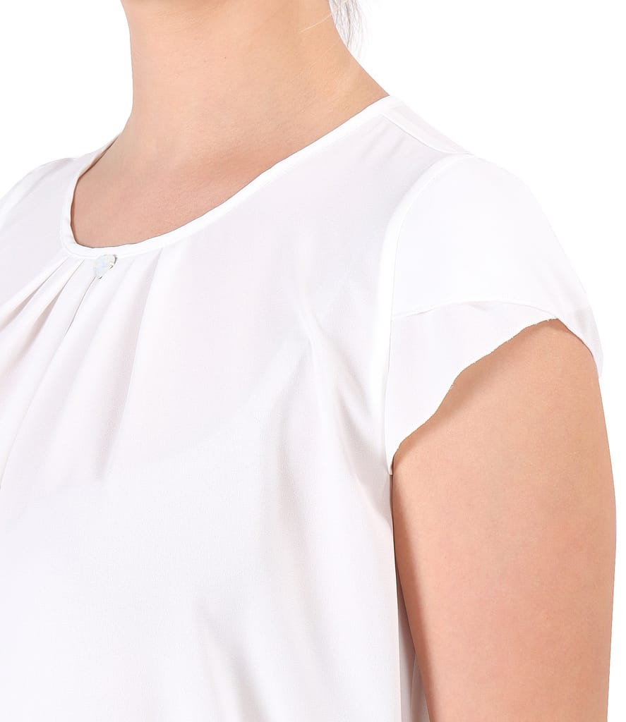 Bluza eleganta cu falduri pe fata