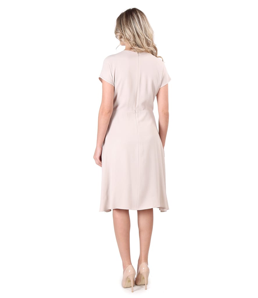 Rochie eleganta din viscoza uni