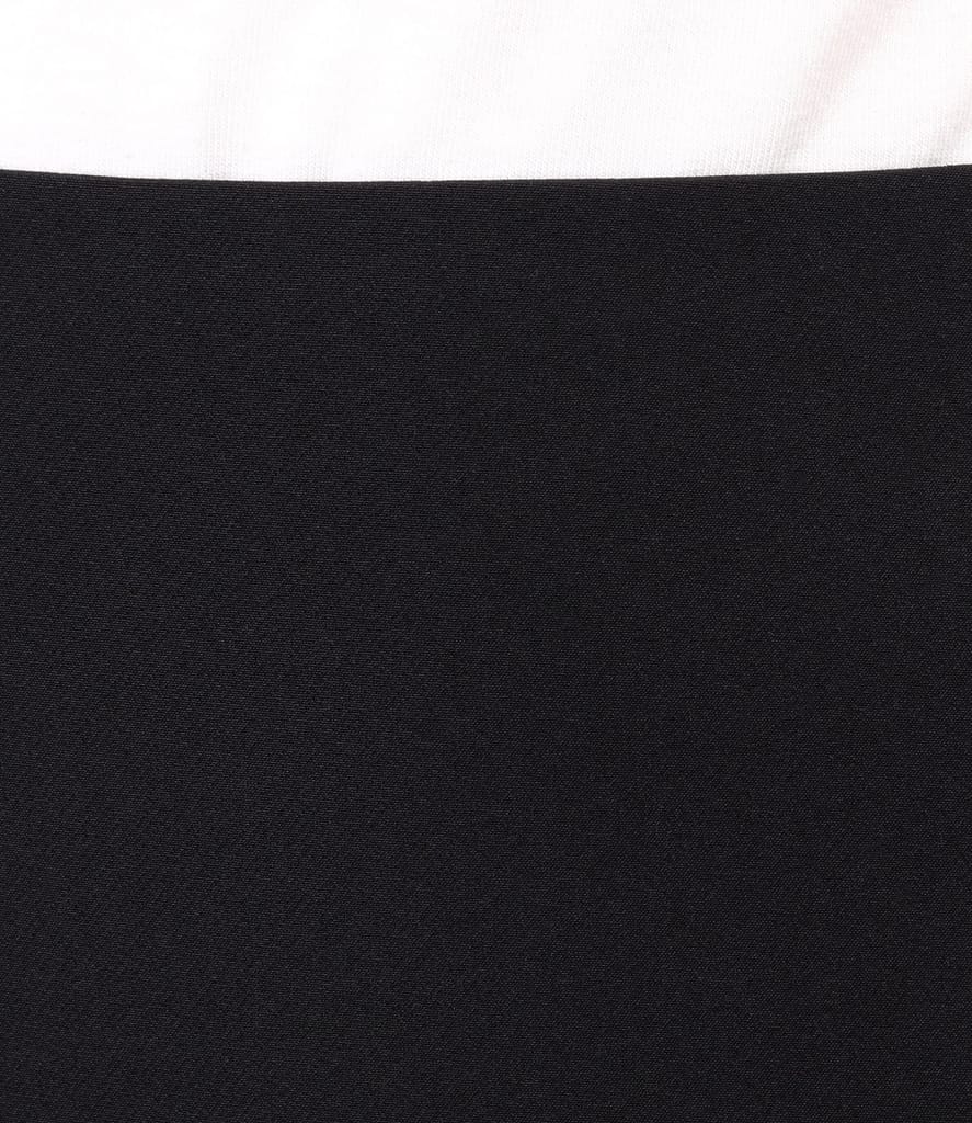 Fusta office din stofa elastica