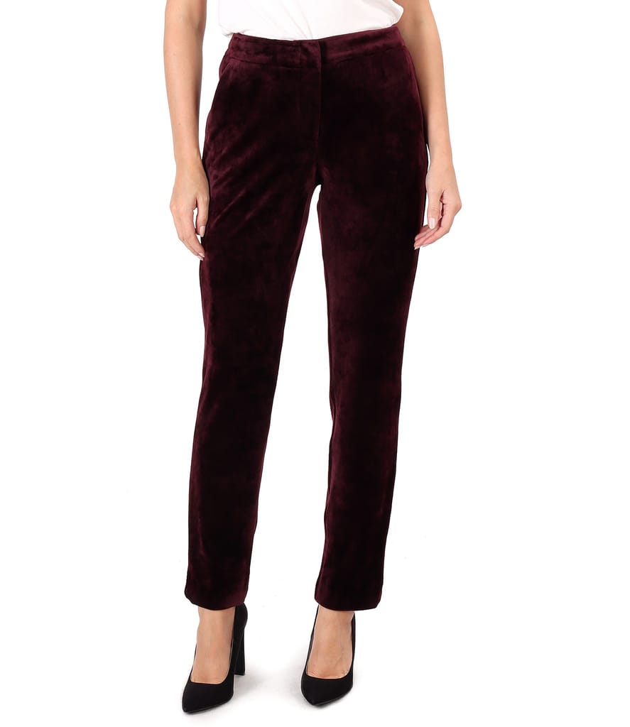 Pantaloni din catifea elastica