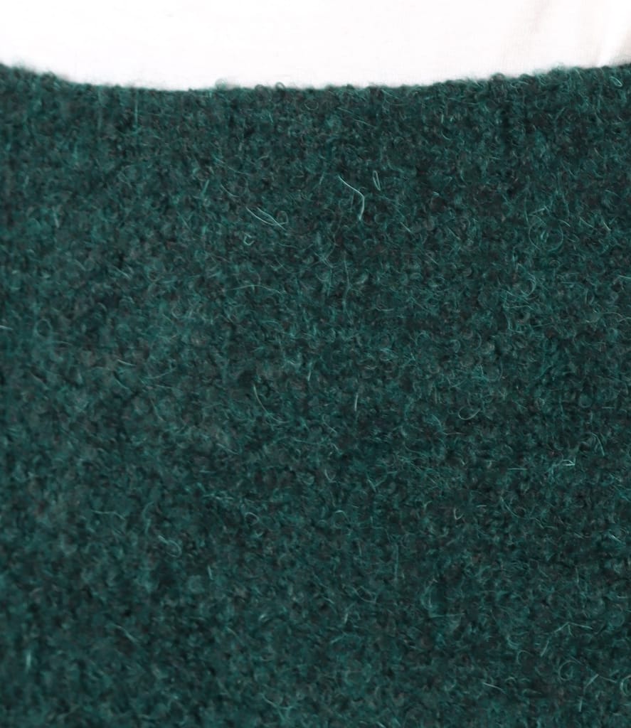 Fusta eleganta din bucle cu lana si alpaca