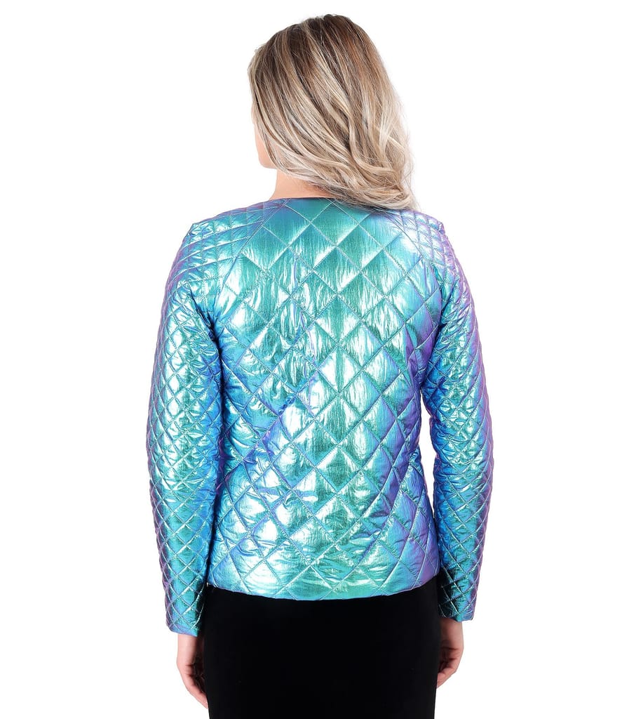 Sacou elegant din tesatura matlasata impermeabila