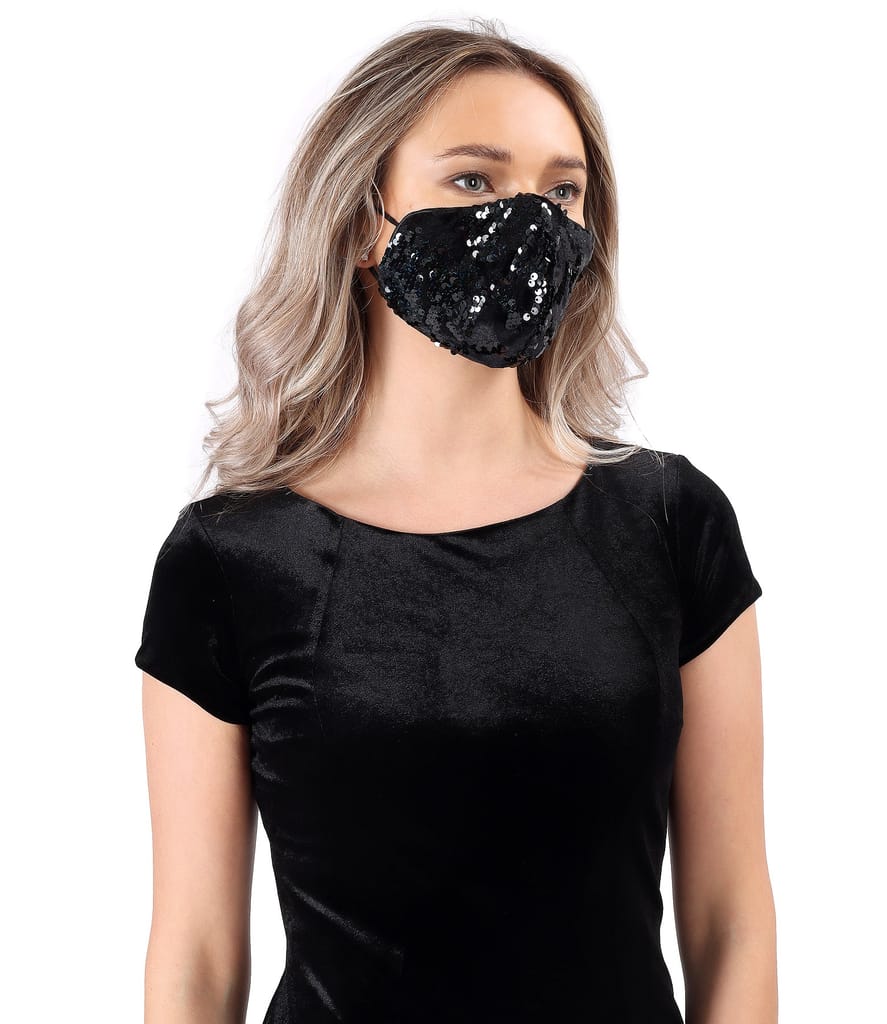 Masca refolosibila cu paiete