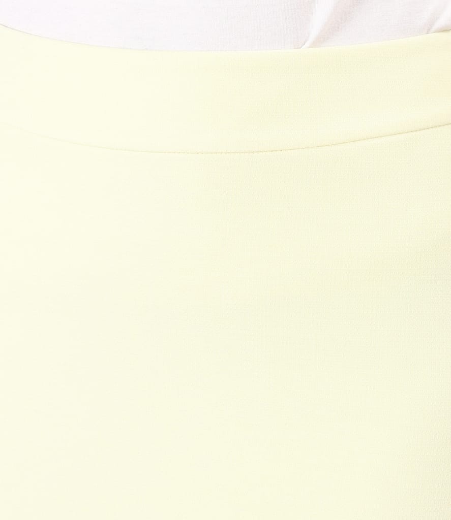 Fusta office din stofa elastica