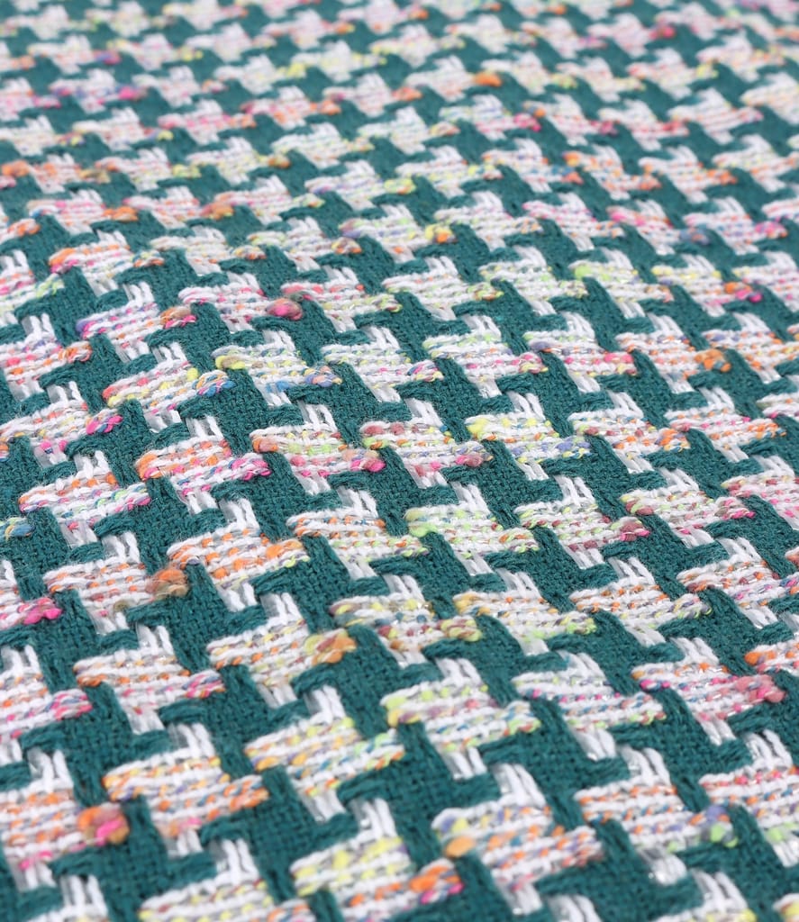 Sacou din bucle multicolor cu bumbac