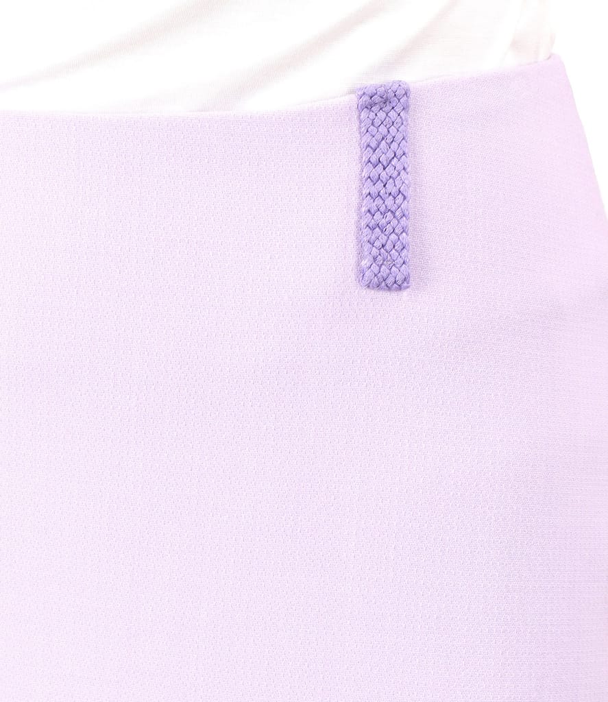 Fusta office din stofa elastica