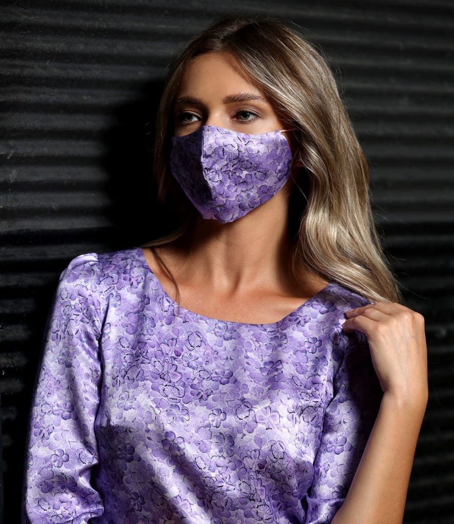 Masca refolosibila din matase naturala