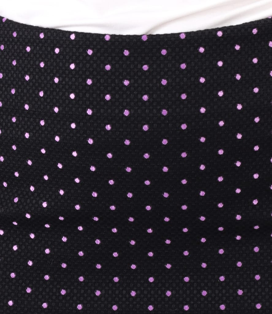 Fusta office din bumbac gros brocat