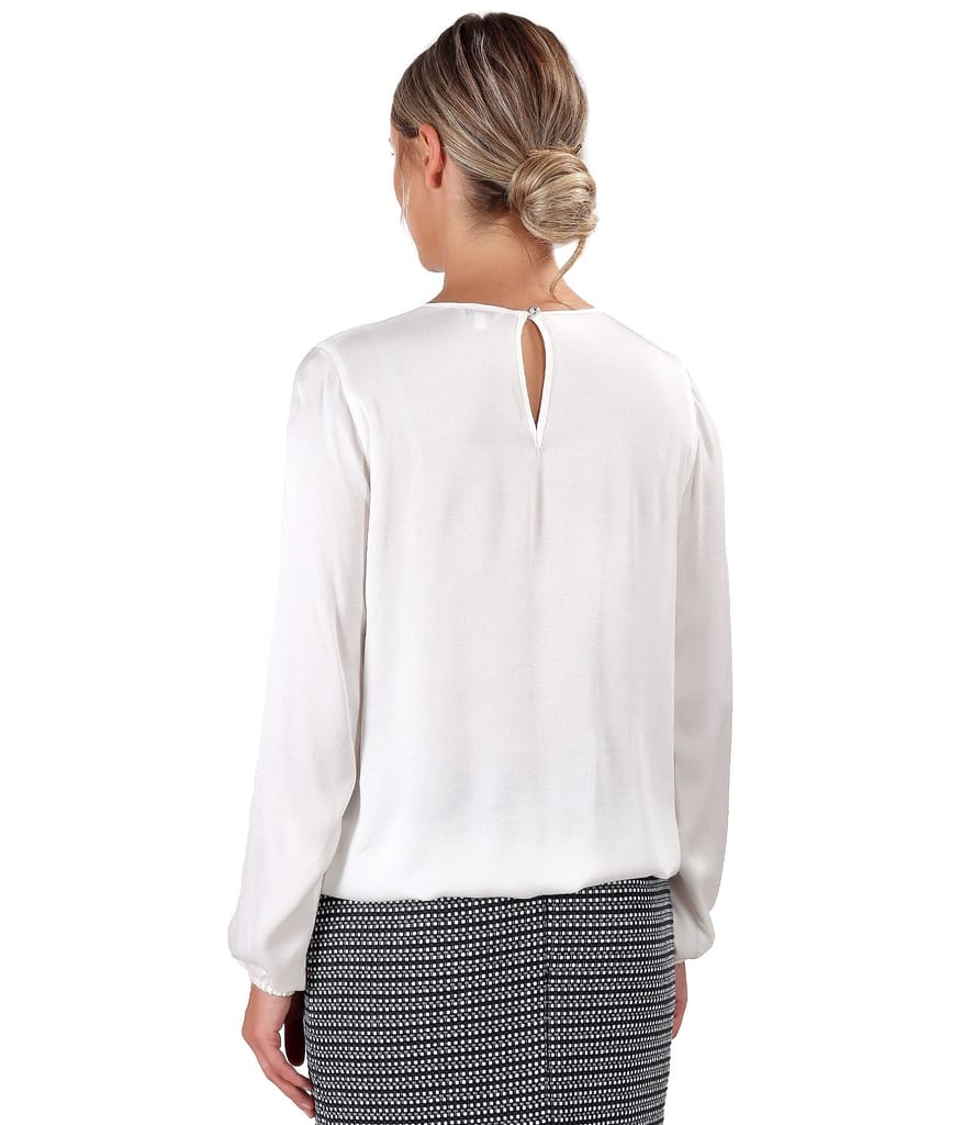 Bluza eleganta din saten de viscoza