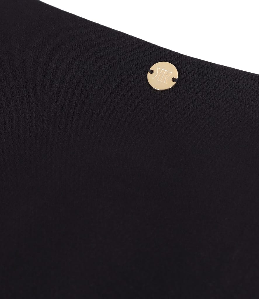 Fusta office din stofa elastica