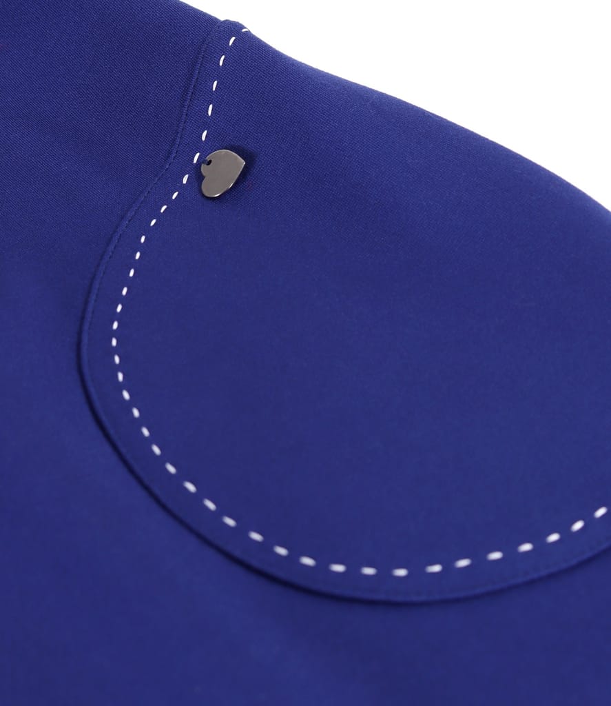 Rochie office midi din jerse elastic gros