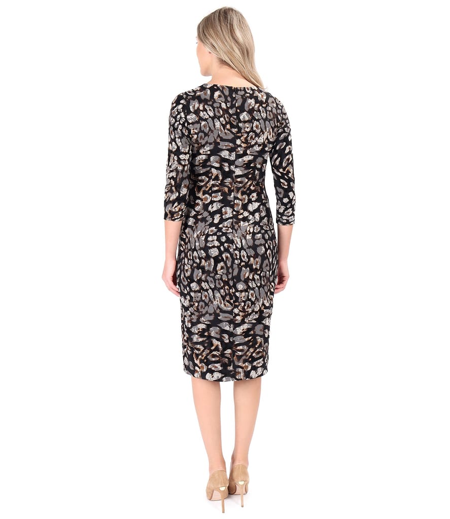 Rochie eleganta din catifea brocata