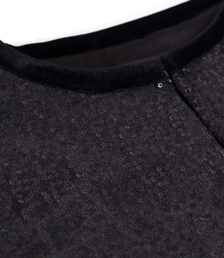 Bolero elegant din catifea cu paiete