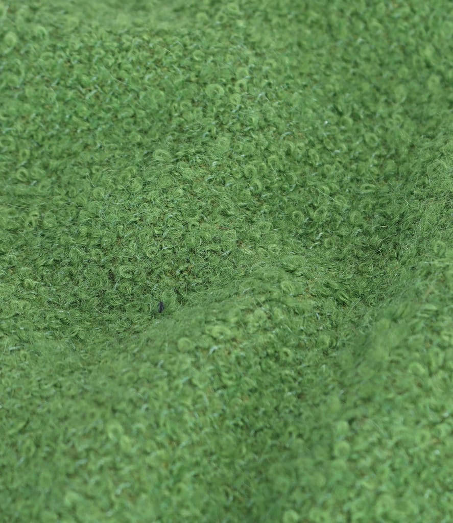 Sacou elegant din bucle cu lana si alpaca