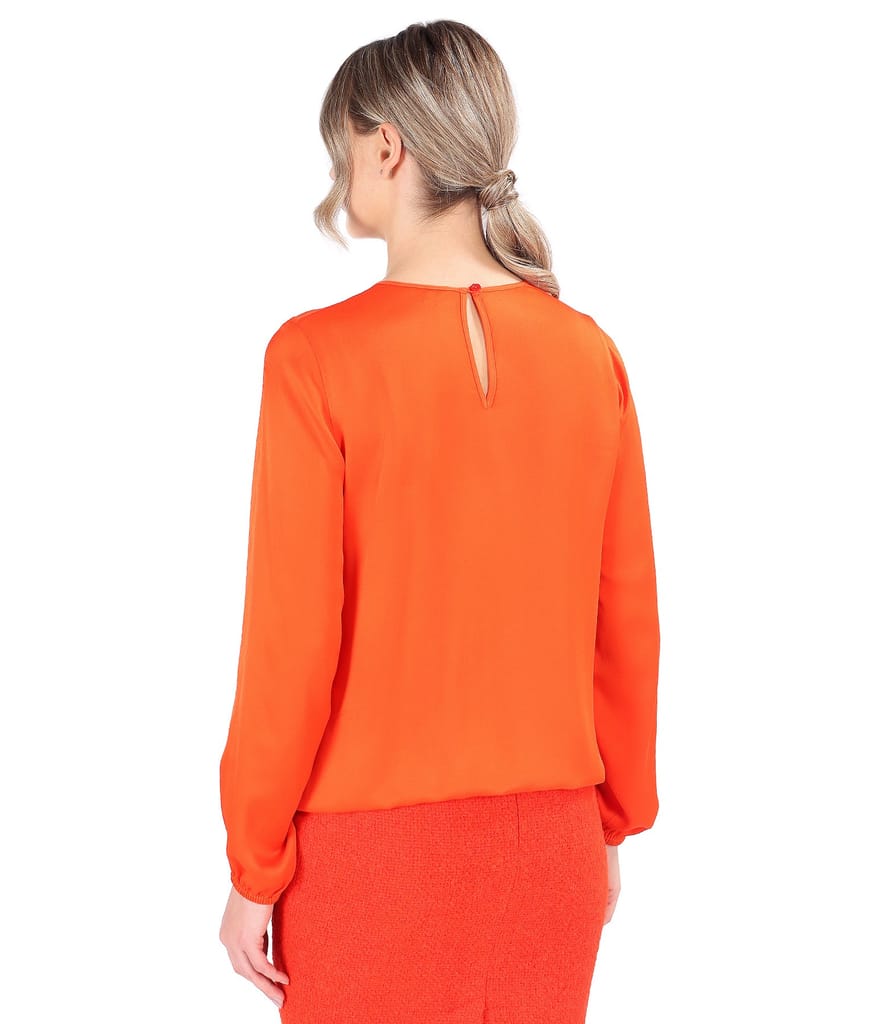 Bluza eleganta din saten de viscoza