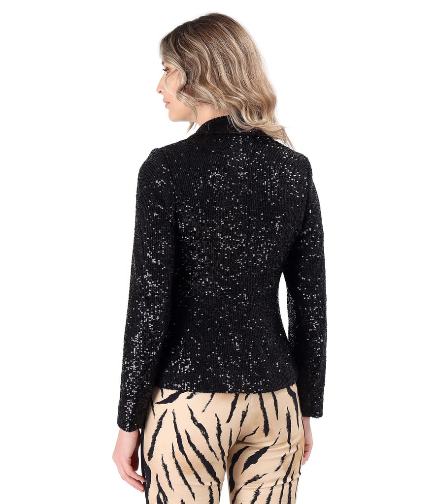 Sacou elegant din paiete